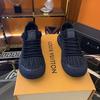 Men's Casual Walking Shoes Lace-up Driving Comfortable Flats Outside Non-slip Round Head Thick Bottom Lightweight Sneakers