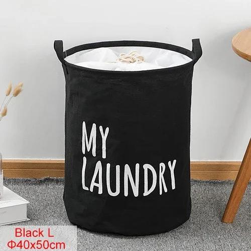 Storage Laundry Organizers Bag Waterproof Hamper With Lid Basket For Dirty Clothes Quilt Storage Bags Bathroom Home Accessories