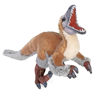 Pelúcia Dinossauro Velociraptor Artista Wild Republic W19×D50×H32cm