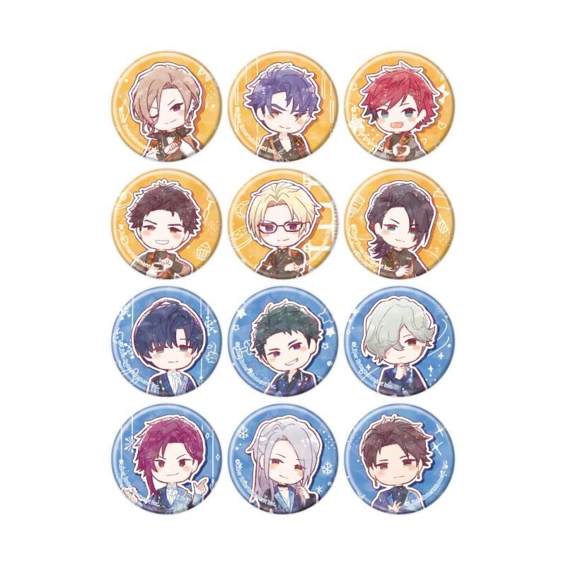 

A3 02 Autumn & Winter Group [Graph Art Illustration] Holographic Badge [57mm] Complete Set of 12 Boxed Sets