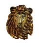 @ Stylish Face Shaped Brooch Pin & Golden Color For Men MA-69-60%Off