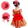 Girl Bowknot Decals Fascinator Hat Hair Clip Banquets Party Hair Clip for Teens Medieval Taking Photo Medieval Hairpin