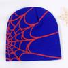 Versatile Style Hat Cool Spider Web Mens And Womens Warm Knitted Hatsbeanie