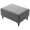 Modern Simple Pedal Cover Universal Cover for All Seasons Household All-inclusive Stool Cover Elastic Thickened Pedal Sofa Cover