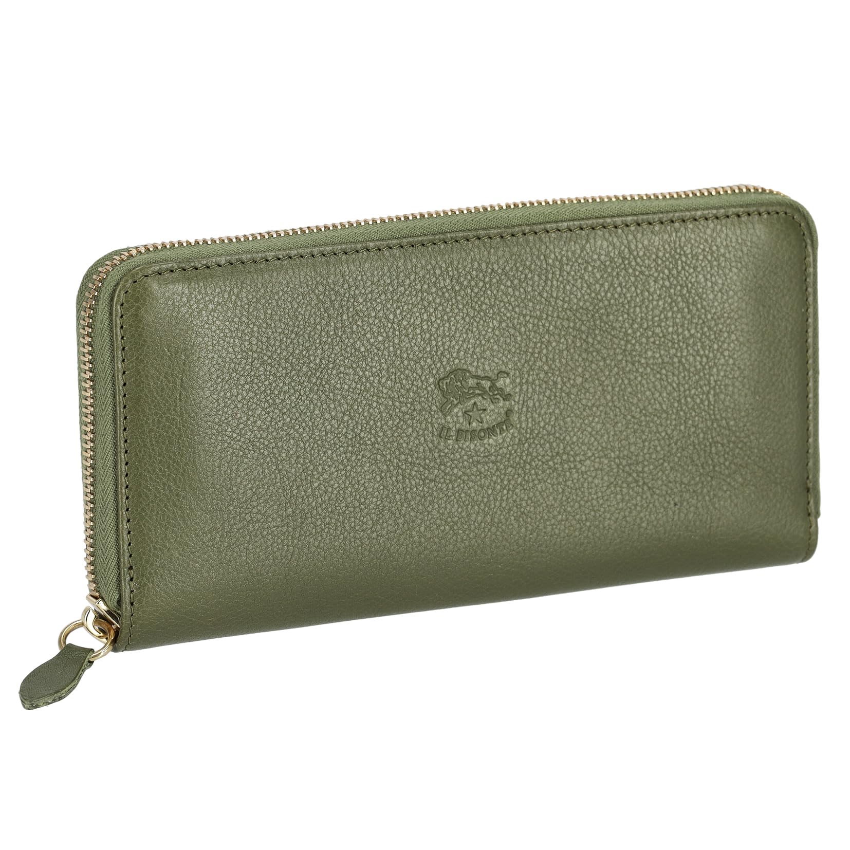 

Long wallet SZW046PV0001 GR377 [Il Bisonte] (round fastener) [item]