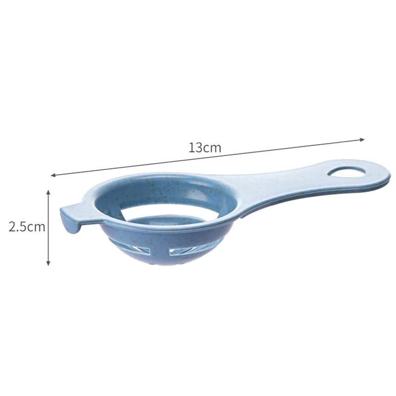 Séparateur de blanc d'œuf, filtre à liquide multifonctionnel pour œufs, séparateurs de blancs d'œufs simples et pratiques, accessoires de cuisson, outil de cuisine
