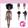 Afrikanische Puppe 30cm Anthrazit Schwarz Gelenkige Nacktpuppe 80g Gewicht