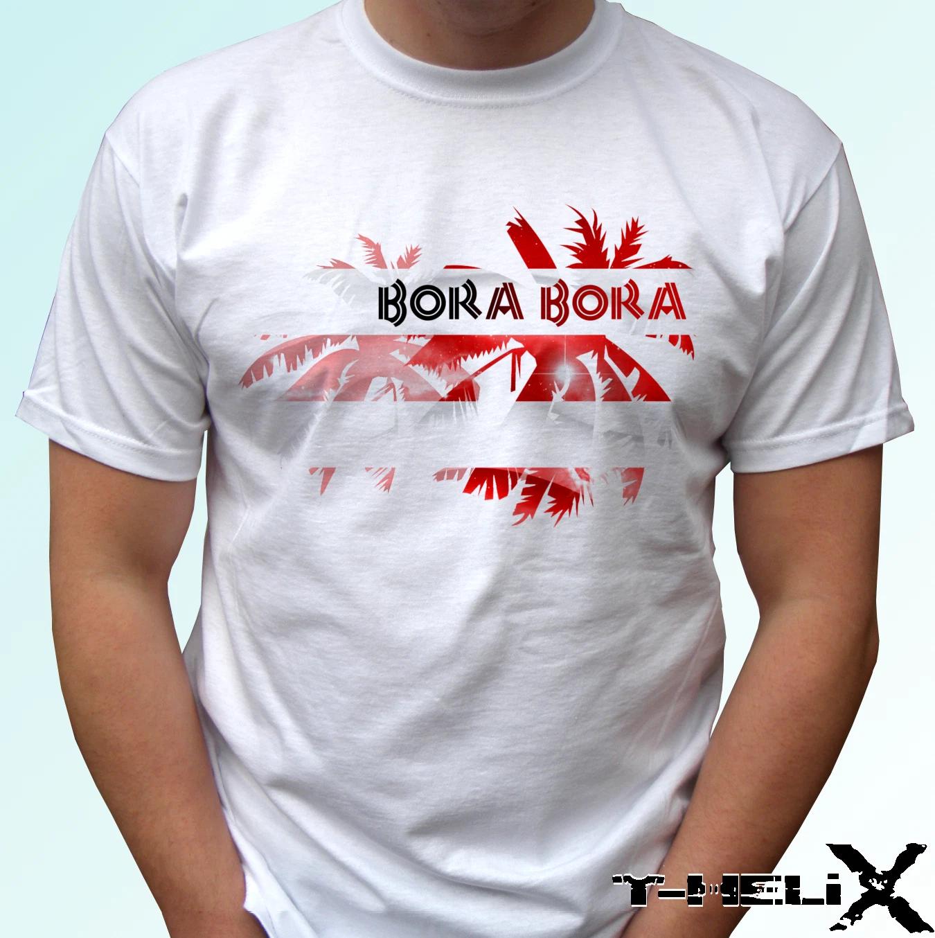 

Bora Bora Palm flag - white kids boys T-Shirt holiday top design s s kids & baby 160