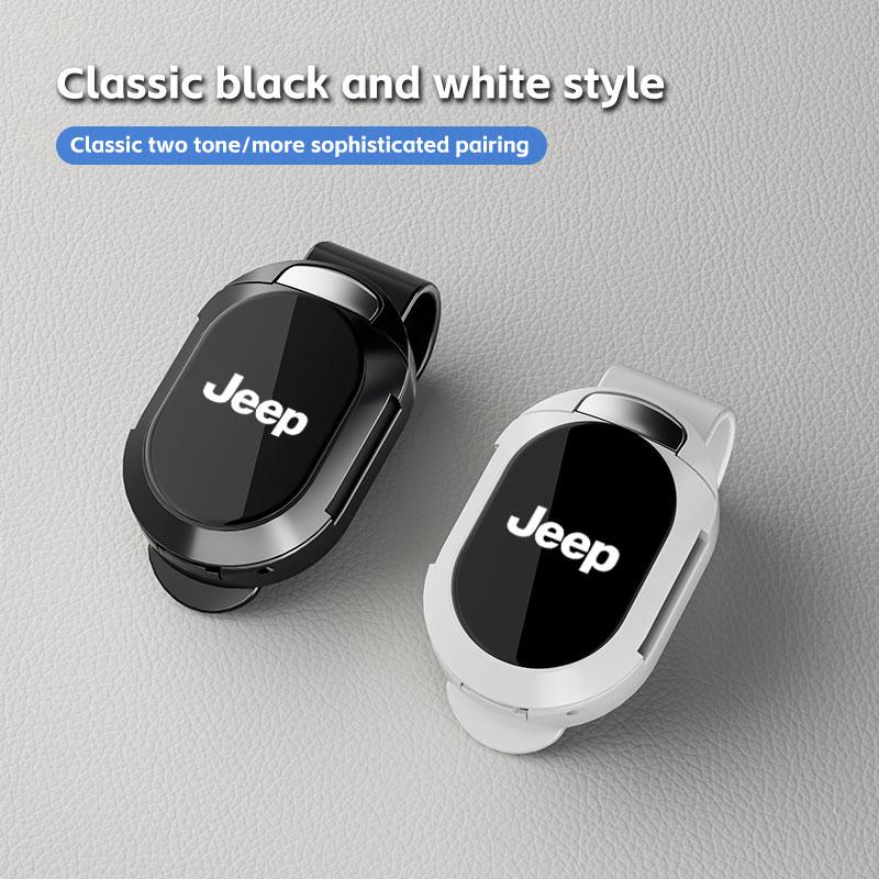 Car Glasses Clip Multifunction Sun Visor Eyeglasses Clip For Jeep Renegade Wrangler Cherokee Compass Patriot Car Accessories AJS1