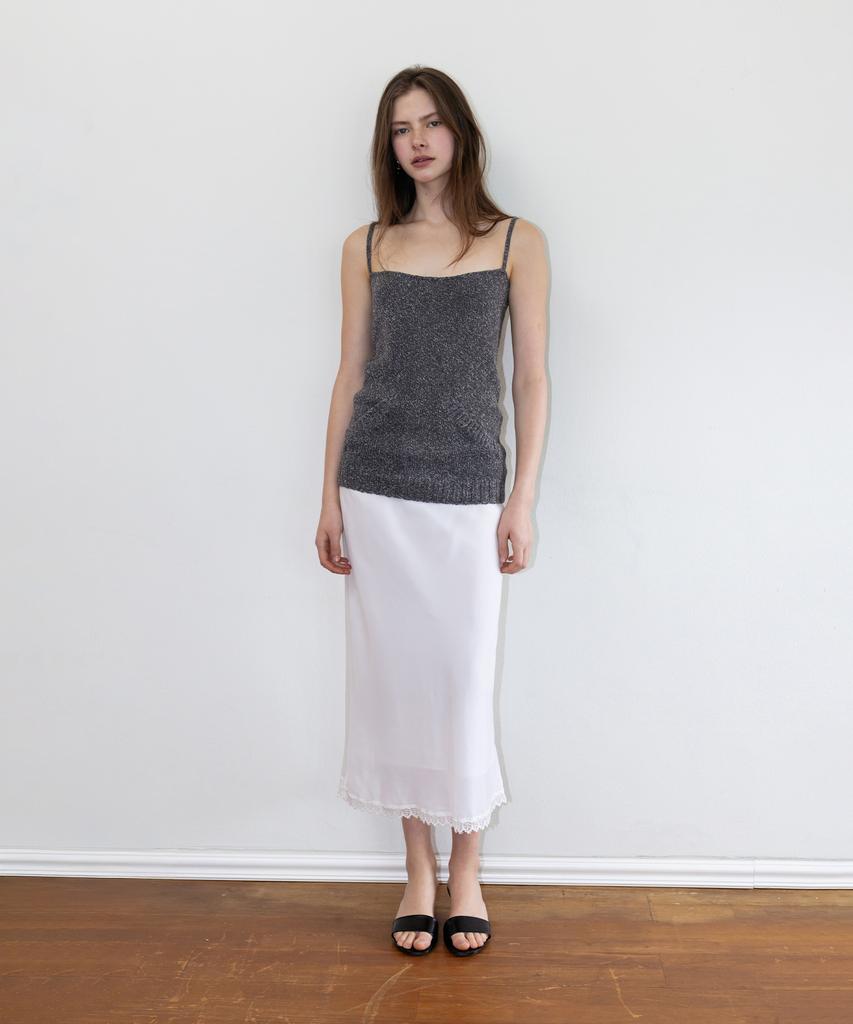 Deolil Sway Lace Midi Skirt_Ivory