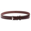 STCRAFT Tochigi Leather Belt for Men - Leather Business Belt with a Glossy Finish, Casual Style, Adjustable Size, Made In Japan (Brown)