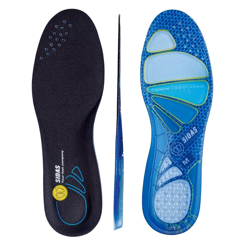 Гелевая стелька SIDAS Essential Cushioning, размер M (25,0см-26,5см), 36830262, Антибактериальный и моющийся