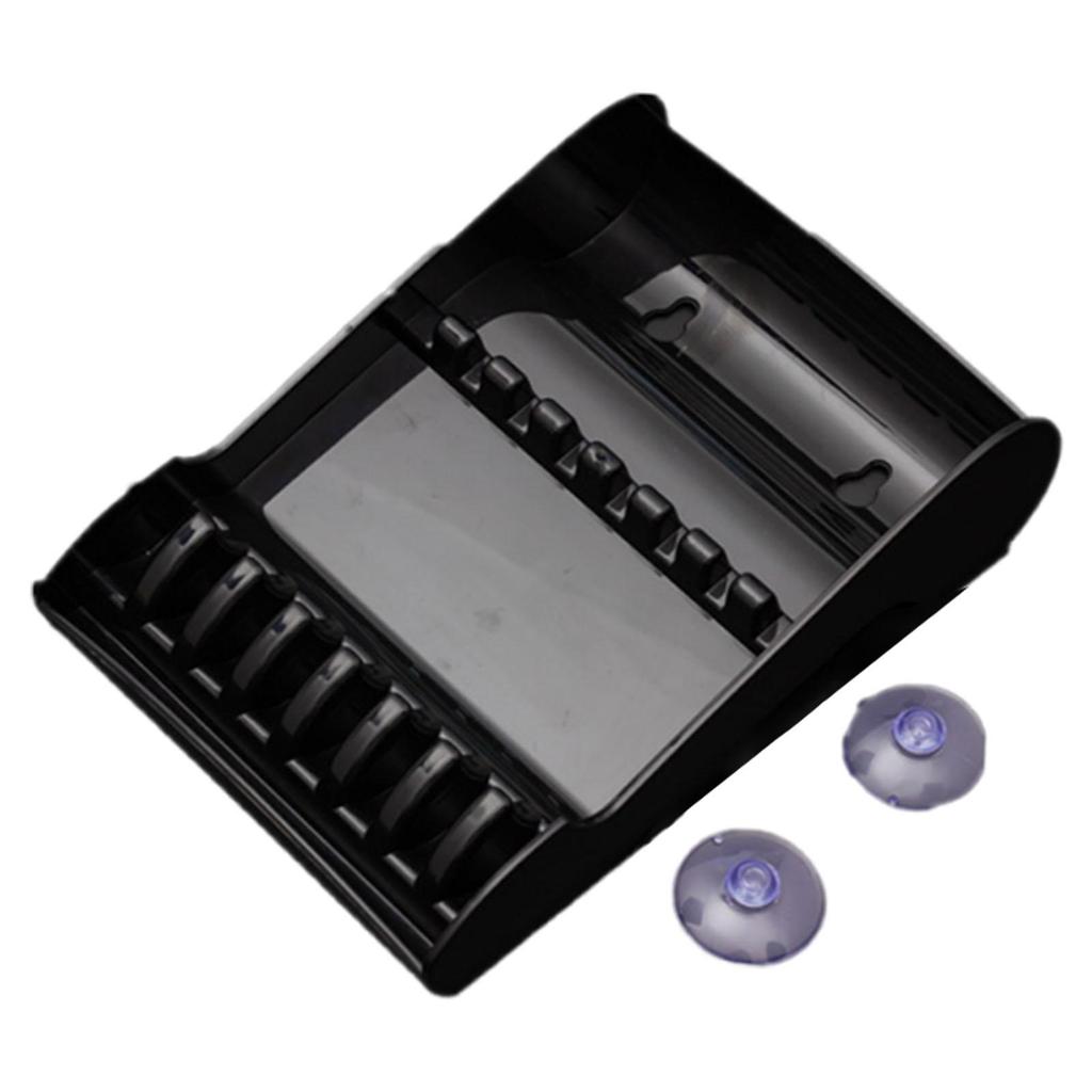 Salon Hair Scissors Holder Storage Box for Barbers Free Installation Accessory Secure Placement 14x20.5cm Stylist Tool Organizer