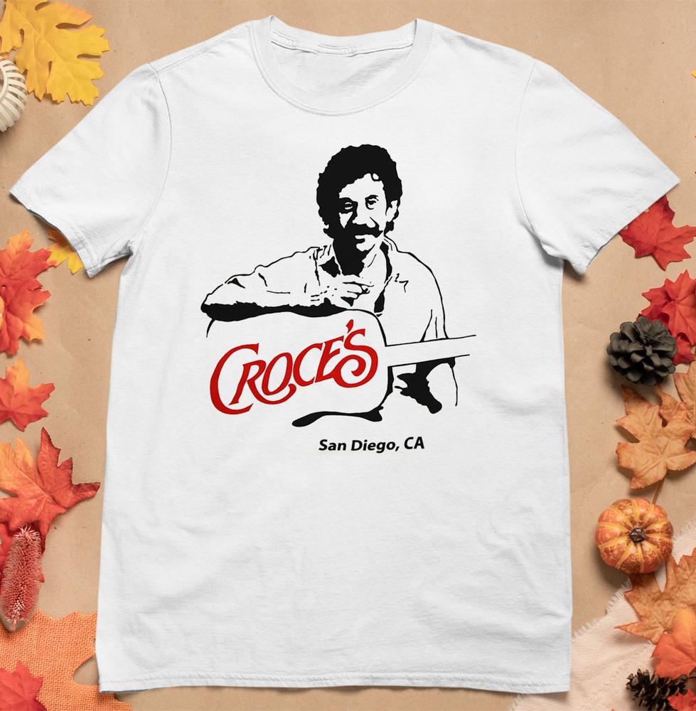 SALE Jim Croce Concert T-shirt White Cotton Unisex All Sizes Unisex T-Shirt XXXXL