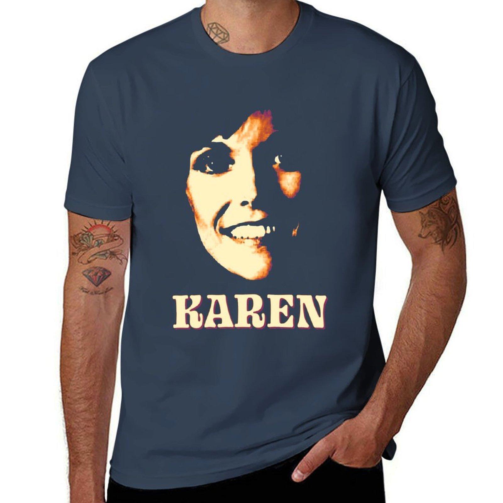 Karen Tshirt Holiday All Match Tshirt S