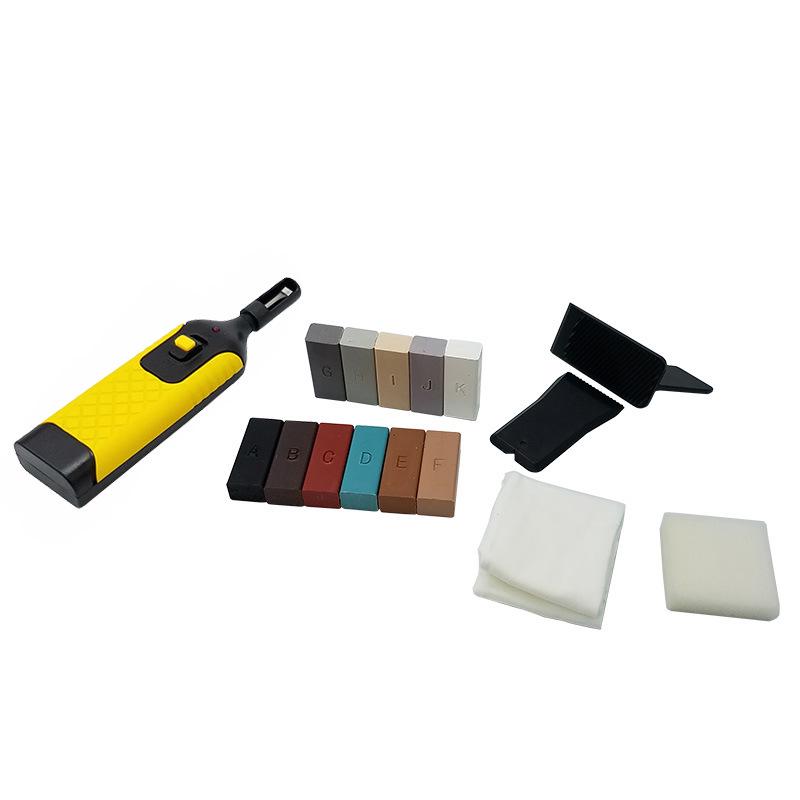 Wood Floor Dent Repair Kit: 16&20PC Wax Blocks & Soldering Iron