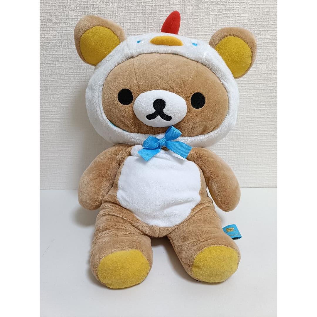 [Rilakkuma] Lawson limited stuffed toy dress up rare Rilakkuma