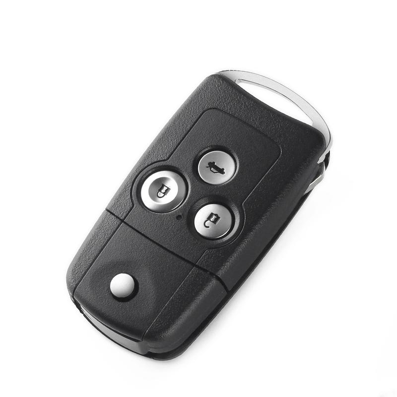 KEYYOU 1PCS Original 3/4 Buttons Car Remote Key Shell For Honda Acura Civic Accord Jazz CRV HRV Key Case Cover Replacement