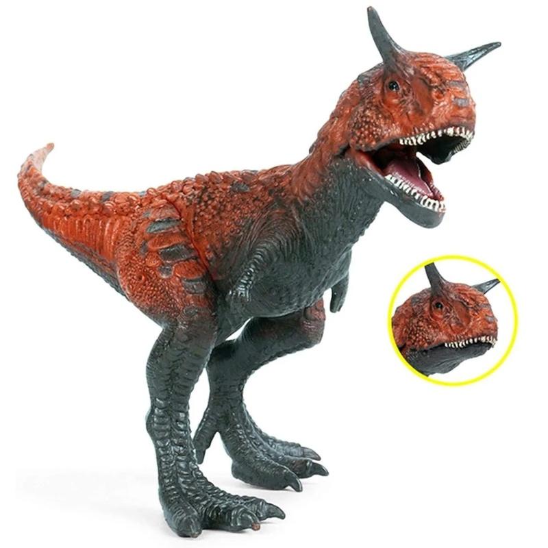 Solid Dinosaur Plastic Toy Realistic Tyrannosaurus Rex Triceratops Perfect Gift For Boys Model Toy Characters)