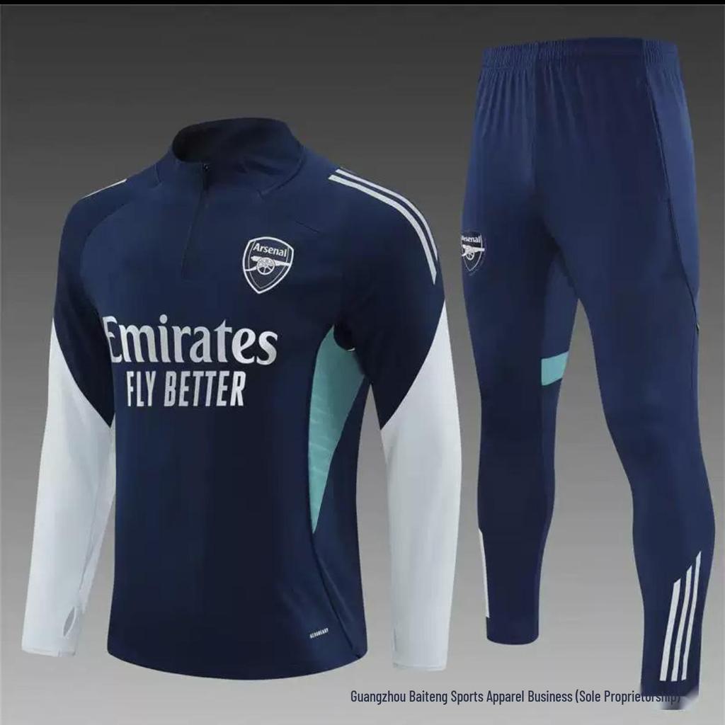 New Real Madrid Vs. Barcelona Adult Match Jersey and Training Suit Set 2526