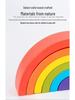 Wooden Rainbow Arch Building Blocks for Toddlers - Creative Stacking Puzzle Toy for Early Education & Parent-Child Play