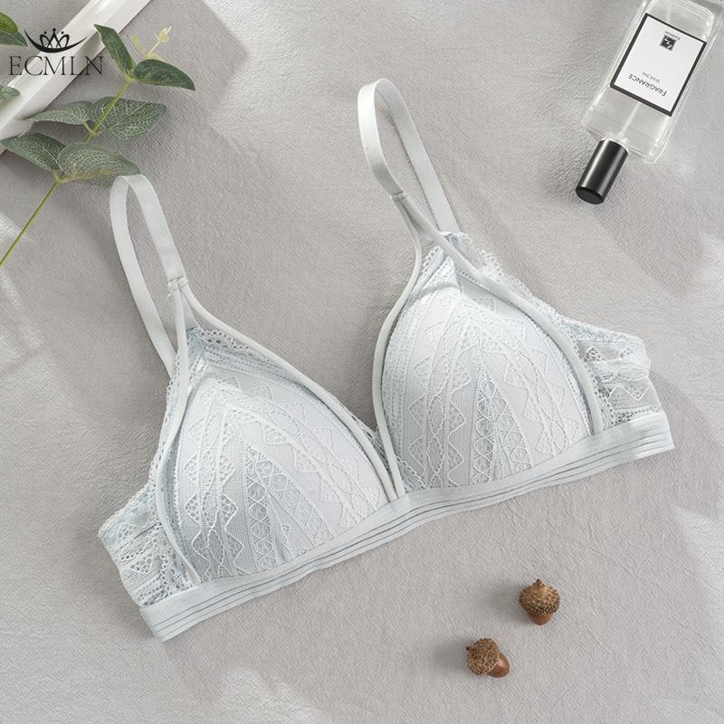 

Женский сексуальный кружевной бюстгальтер балконет с подкладкой без косточек на бретелях повседневный S/M белый