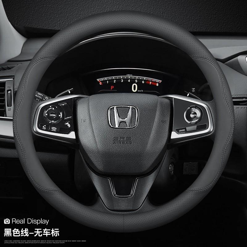 Universal Steering Wheel Cover Breathable Nappa Leather Grip Car Truck SUV 38cm Diameter All Comfort Fit