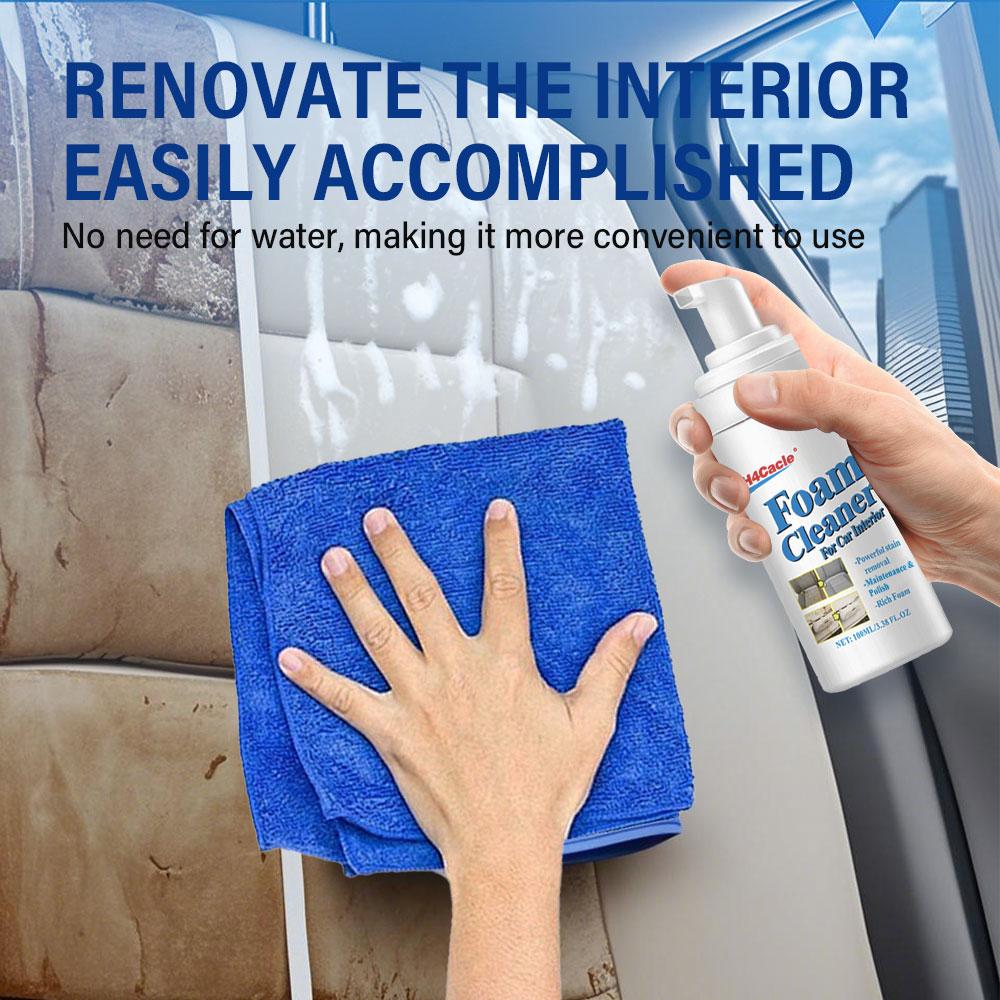 H4Cacle Multi-Purpose Foam Cleaner Car Interior Wash Maintenance for Auto Home Use Renovation Maintenance Agent