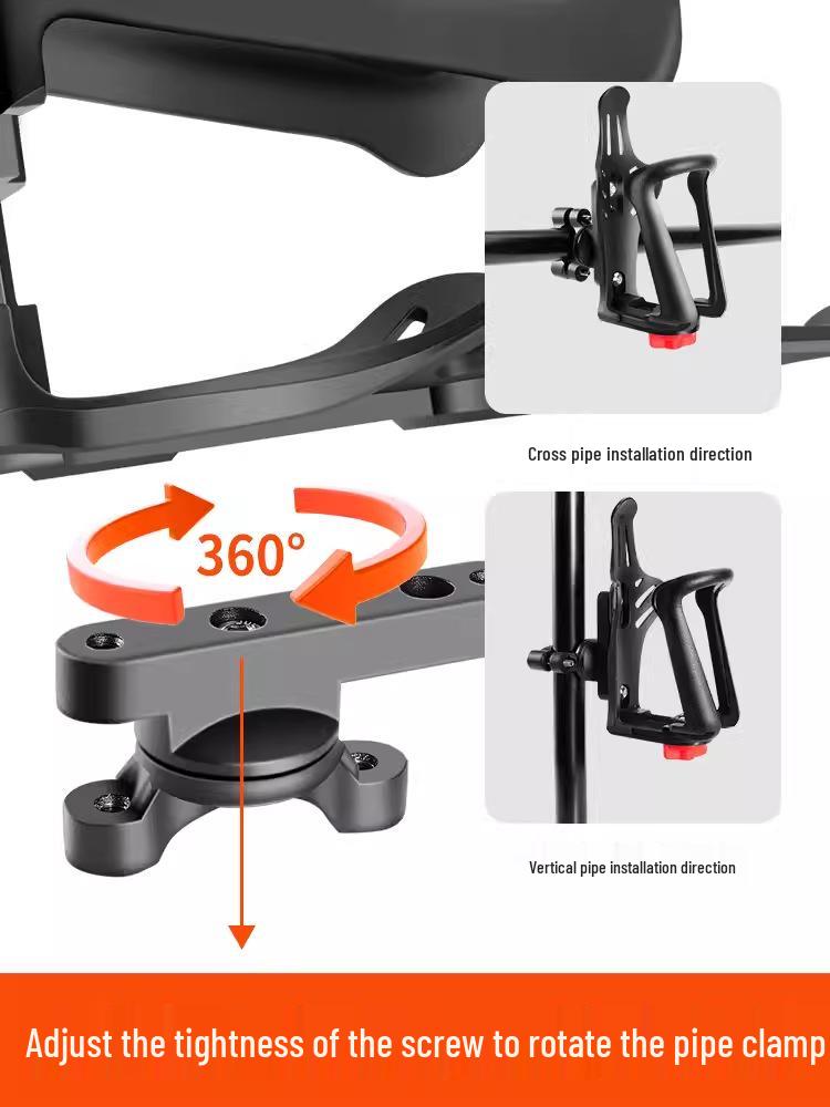 Motorcycle and Bicycle Water Bottle Holder for Touring and Road Rides