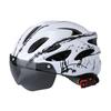 Cycling Helmet Integrated Molding Men's and Women's Mountain Road Bike Helmet Riding Equipment Magnetic Wind Camera Helmet