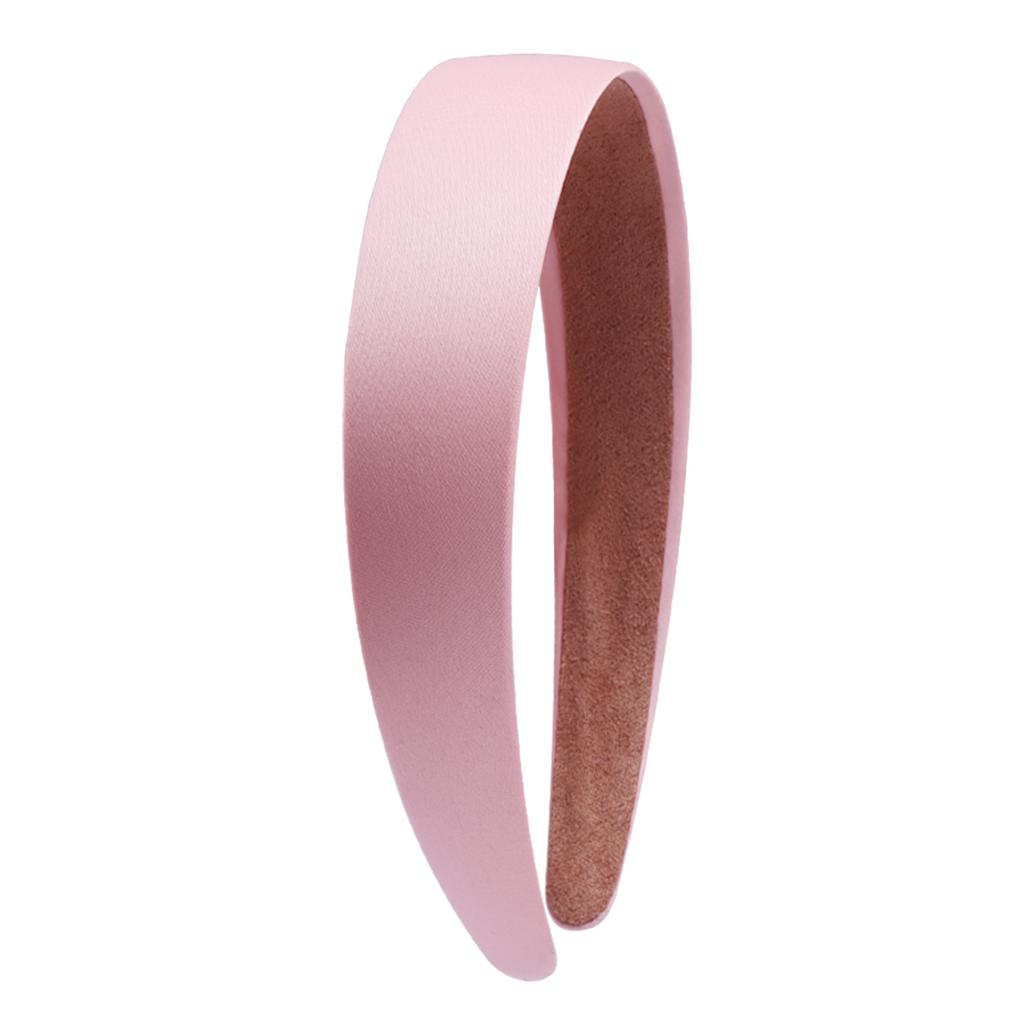 Colorful Satin Wide-brimmed Headband Retro Handmade DIY Hairpin Women's Simple Headband Hair Accessories