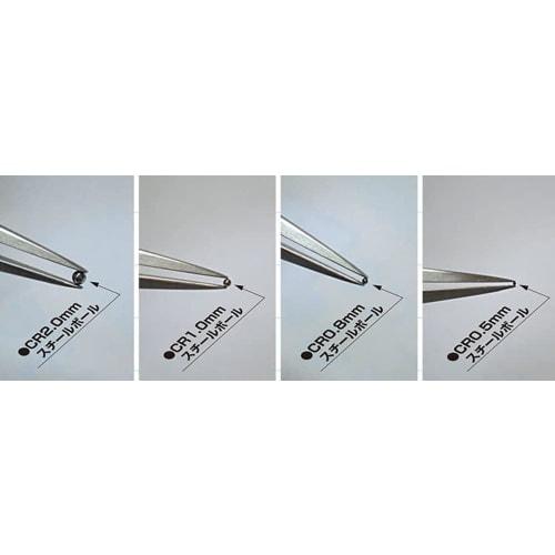 Shimomura Alec Shokunin Katagi Precision Tweezers - BILL 0.5mm Wide (Tapered Type) Hobby Tool AL-K282