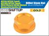 Shift Up Billet Stem Nuts (Gold) APE/XR