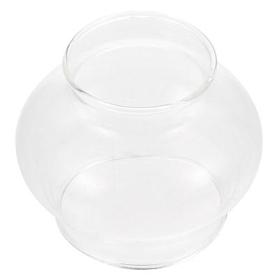 Glass Lamp Cover Transparent Oil Lamp Chimney Protective Lampshade Decorative Warm Light Cover for Bedroom