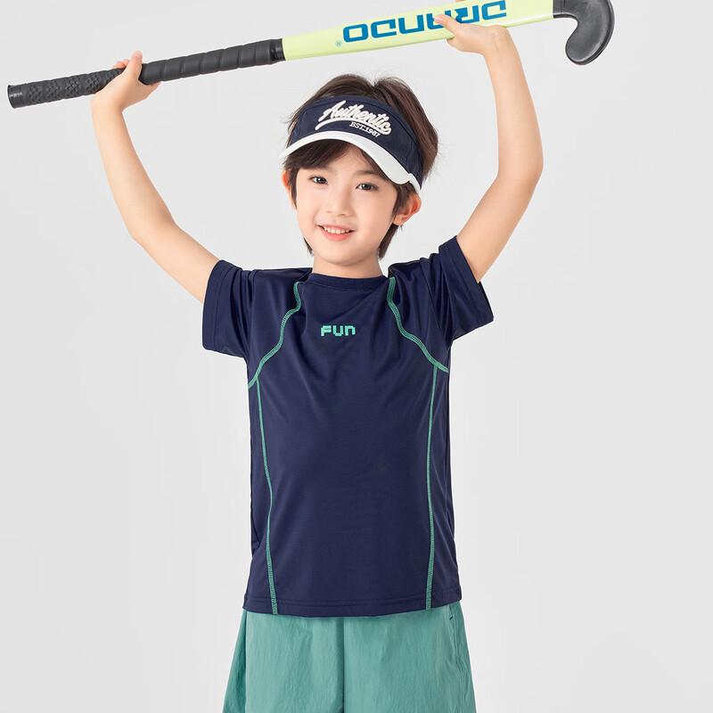 Duoduo Boys' 3D Letter Short Sleeve T-Shirt