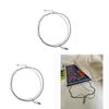 Titanium Steel Feather Pendant Necklace For Men And Women With Geometric Design Fashion Accessory