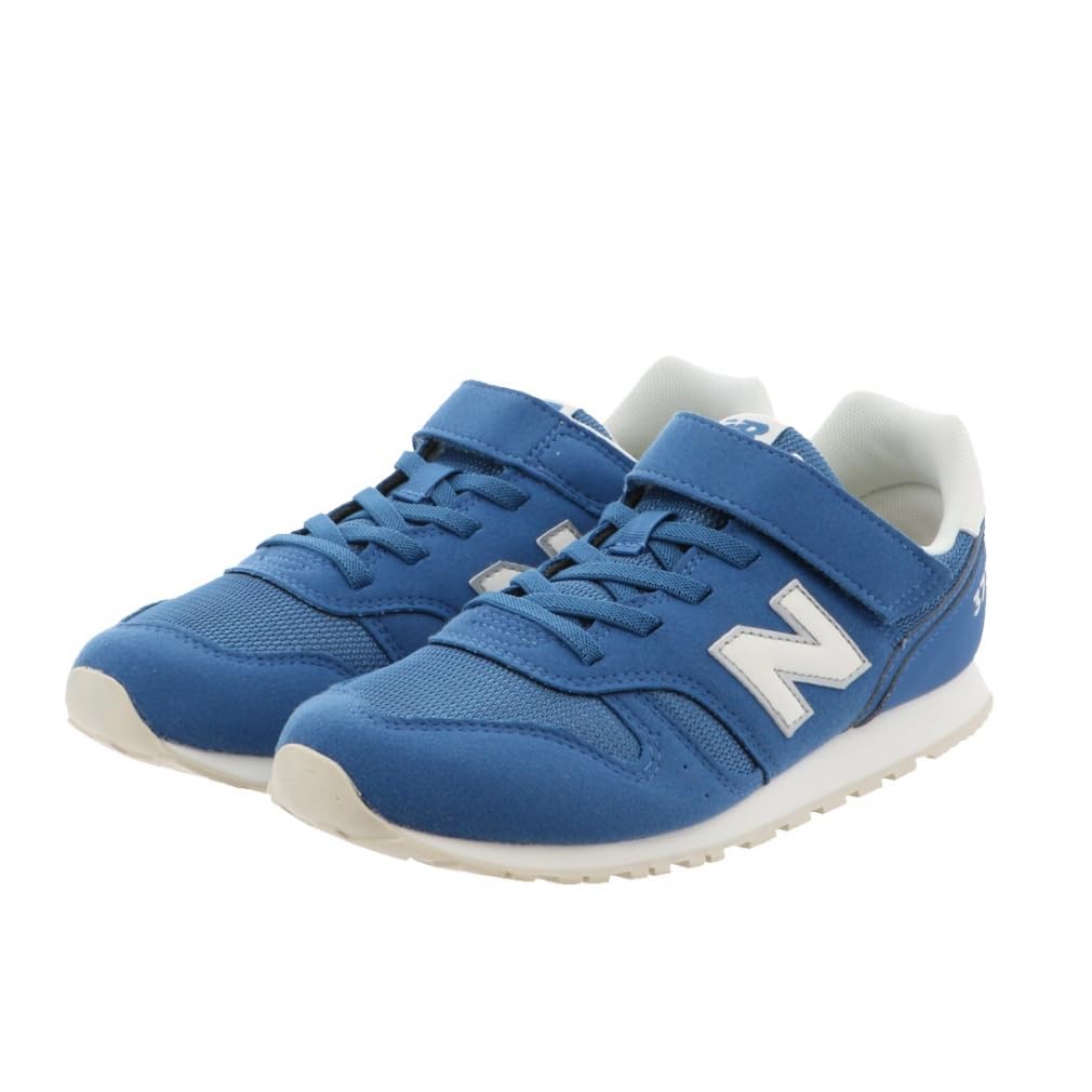 Junior Sneakers Boys Sports Shoes YV373 AQ2 M [New Balance] (Blue/18.0/Jr)