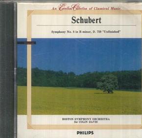 

CD SCHUBERT, BOSTON SYMPHONY ORCHESTRA - Symphony No. 8 (Unfinished) MP107 PHILIPS Japan Classical Used
