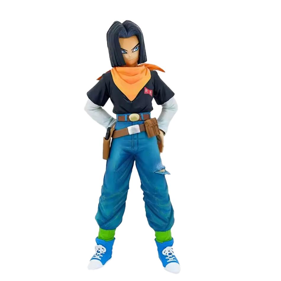 Sale Anime Dragon Ball Z Android 17 18 Figure PVC Action Figures Collection Model Toys for Children Gifts