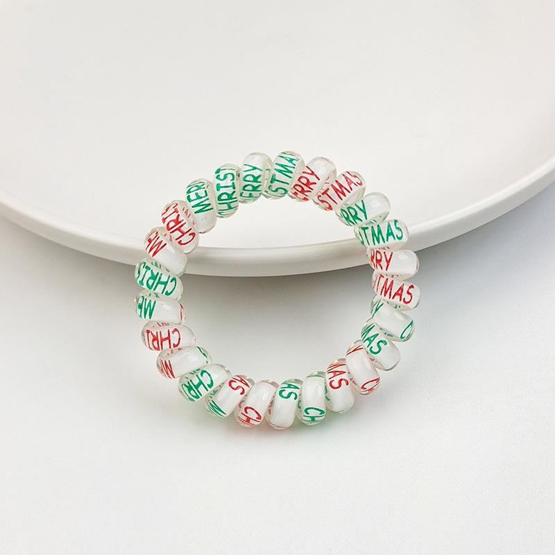 Christmas Combination Series, Telephone Line, Hair Band, Hair Rope, High Elastic And Durable Hair Rope, Headgear.