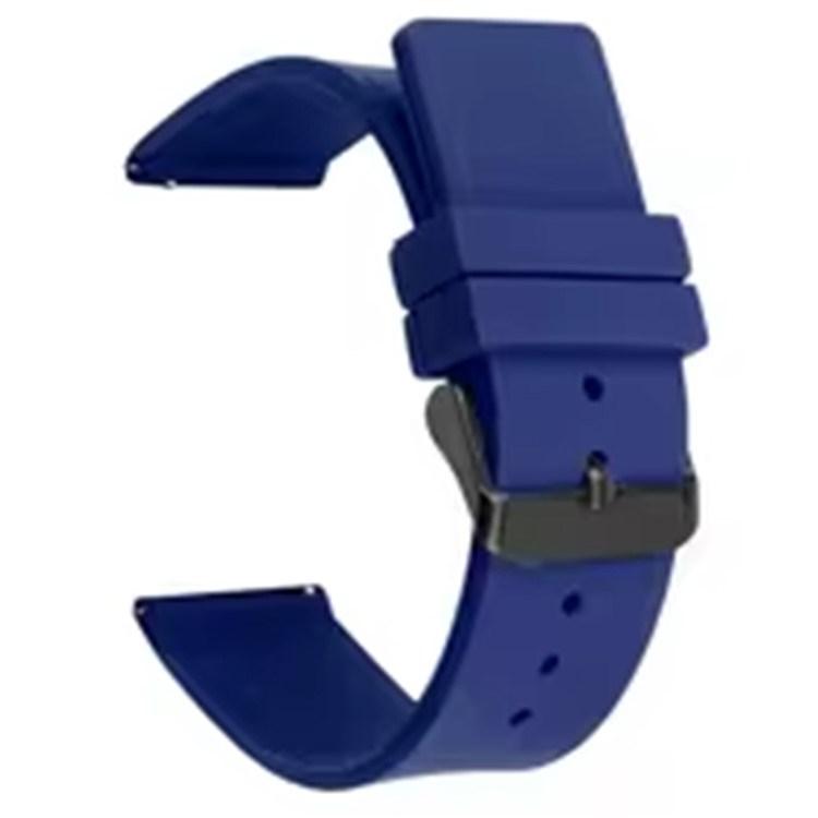 For Garmin Venu 3S Venu 2S Mini Watch Strap Replacement 18 Mm Sports Style Silicone Watchband with Black Buckle