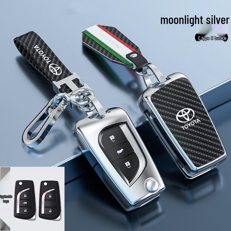 Toyota Key Case: Fits Prius, Mirai, Corolla, Camry, and RAV4.
