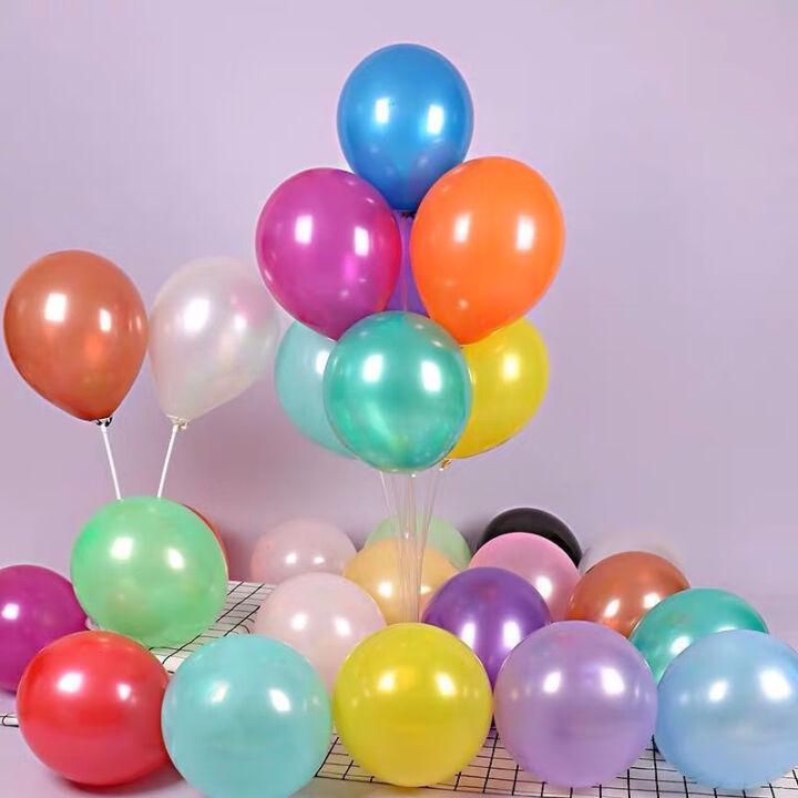Pearlescent Latex Balloons - 5", 10", 12" for Events & Decorations (Festivals, Birthdays, Mall Openings)