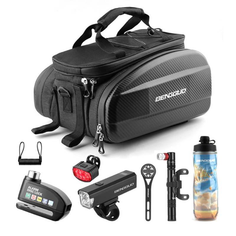 Fahrrad-Satteltasche mit wasserdichtem EVA und Polyester für die Aufbewahrung am Mountainbike