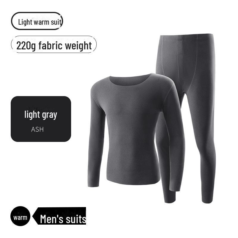 "7A Antibacterial Women's & Men's Light Warm Seamless Thermal Underwear - Slim Fit Autumn Clothes & Pants"