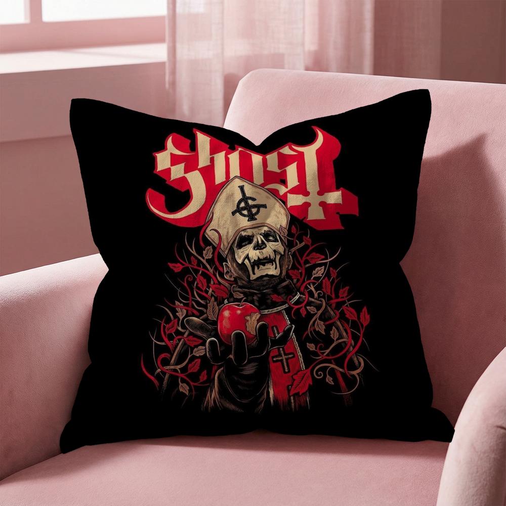 Cool G-Ghost BandS Cushion Cover Multi-Scene Pillow Cover for Home & Car - Reversible, Soft & Durable for Daily Use