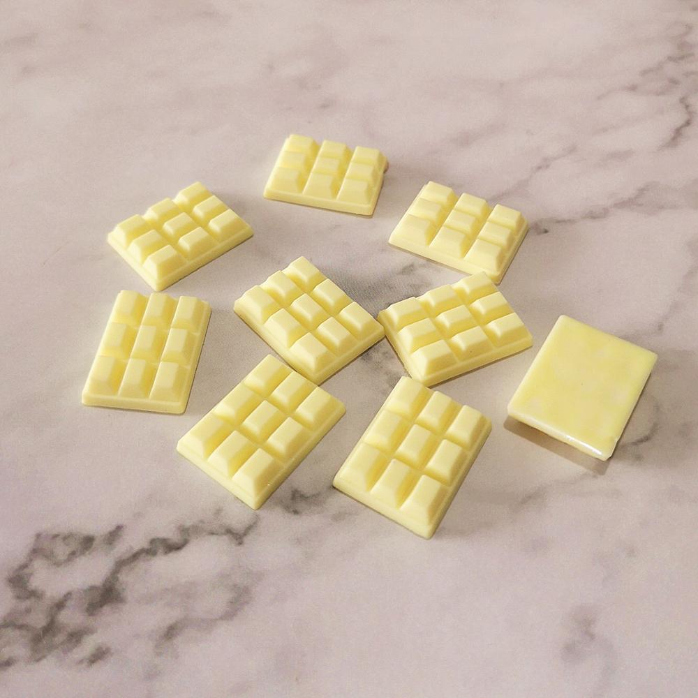 10 stücke 23*16mm Mix Schokolade Polymer Schleim Box Spielzeug Für Kinder Charms Modellierung Ton DIY Kit Zubehör Kinder
