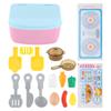 12PCS Kitchen Toy Set for Children To Play House Game Imitation Kitchenware Educational DIY