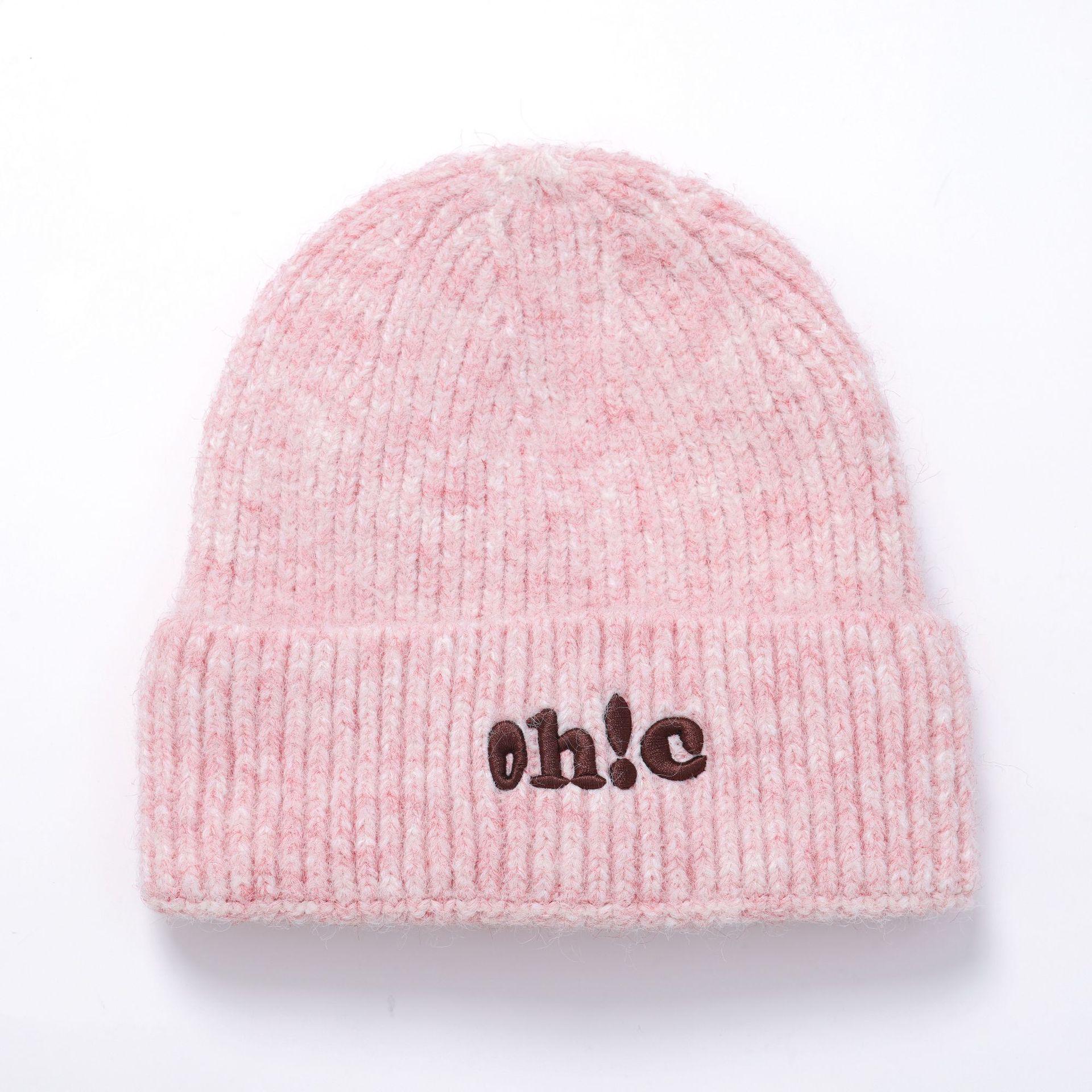 

Унисекс Толстая Вязаная Шапка-Бини: Ветрозащитный, Защищающий уши, Теплый для велоспорта и путешествий на открытом воздухе M (56-58cm) розовый