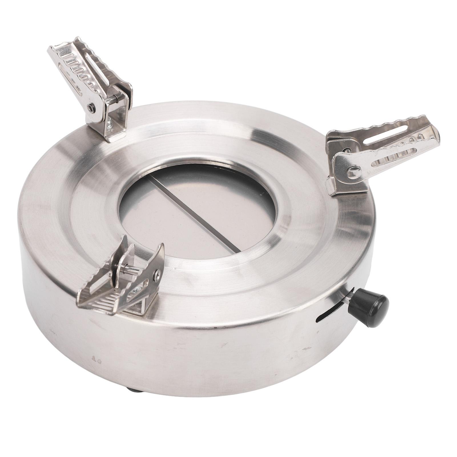 

Спиртовая горелка ветрозащитная портативная регулируемая подставка компактная твердотопливная горелка для кемпинга общежития